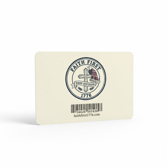 Faith First 1776 Gift Card